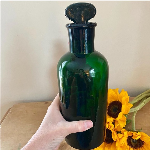 Amazing Pair Of Large Antique Apothecary Bottles - Picture 7 of 9